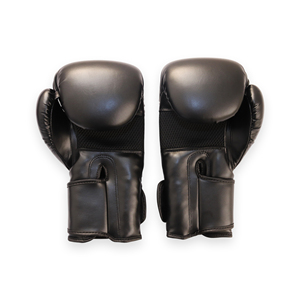 Gants de boxe en cuir à lacets professionnels pour adultes de 12 oz de haute qualité en gros, logo personnalisé, légers, évacuant l'humidité - Product Image 4