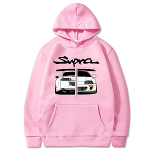 เสื้อฮู้ดโอเวอร์ไซส์ผ้าฝ้าย100% พรีเมี่ยม, เสื้อฮู้ดลำลองโอเวอร์ไซส์ปรับแต่งสีได้ปรับแต่งขนาดโลโก้อย่างมีสไตล์ด้านหน้าฤดูใบไม้ร่วง - Product Image 2