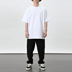 Street Wear hommes tactique dans un style différent confortable et respirant plaine à manches courtes teint pour hommes t-shirt - Product Image 2