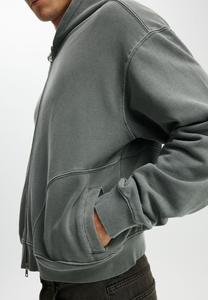 Poids lourd qualité logo personnalisé 360GSM 100% coton lourd polaire blanc surdimensionné grande taille hommes sweat - Product Image 3