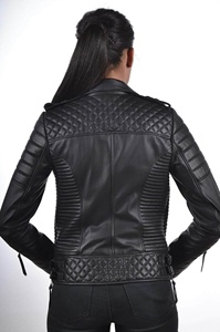 Customised Men's Motorbike Genuine Leather <b>Jacket</b> Stand Collar Canvas Casual <b>Waterproof</b> Windproof <b>Winter</b> Wear OEM Service for - Product Image 2