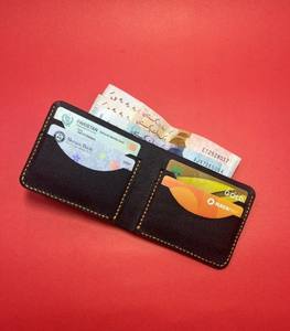 Custom Logo Genuine <b>Leather</b> <b>Wallet</b> for <b>Men</b> Factory Direct Wholesale - Product Image 5