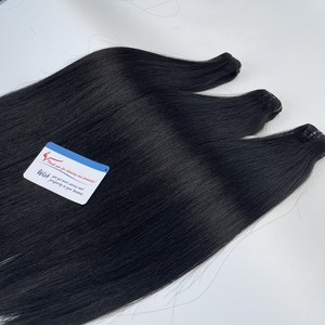 Grande vente!!! Cheveux vietnamiens bruts couleur naturelle os cheveux de trame droite peuvent être teints toutes les couleurs, longueur 6-36 pouces - Product Image 1