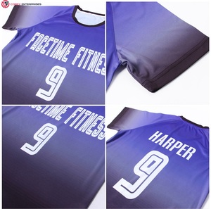 เสื้อทีมฟุตบอลชุดเต็มตัวชุดทีมฟุตบอลชุดนักกีฬาอเมริกันเสื้อฟุตบอล100% - Product Image 6