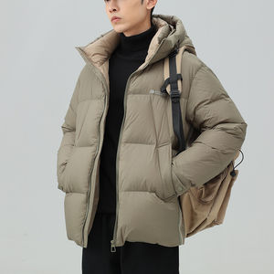 <b>Men's</b> <b>Puffer</b> Jacket <b>Long</b> Sleeves Waist Pockets Winter <b>Coat</b> 100% Polyester Quick Dry Breathable - Product Image 6