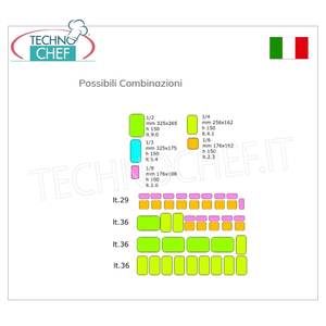 Vitrina Refrigerada de ABS para Mostrador, 1830x330 mm, Equipo de Cocina Comercial - Product Image 1