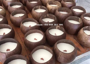 Vela de coco de alta calidad, cuenco para cuenco, vela de coco, hecho en Vietnam, 100% - Product Image 6