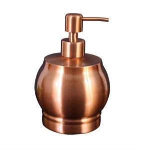 New Luxury Gold Plated Metal <b>Soap</b> <b>Dispenser</b> in Gold Plated Finished Latest Design Metal <b>Soap</b> <b>Dispenser</b> New Lotion and Bottle - Product Image 4
