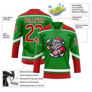 Custom Sublimated Customized Ice Hockey Jersey Sublimation Hockey Jersey Sport Wear Sublimation Design Ice Hockey Jersey For <b>Men</b> - Product Image 6