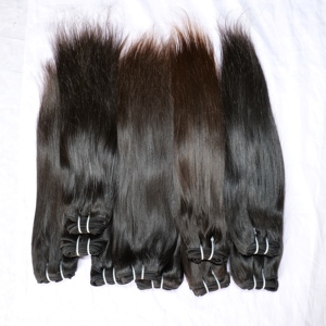 ช่อผมดิบจากอินเดียธรรมชาติสำหรับต่อผมลอนลึกและหยิกแบบหลวมจากมาเลเซีย - Product Image 6