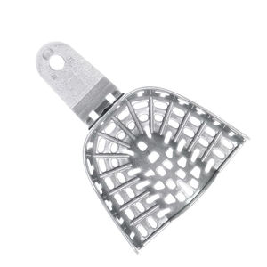 Bandejas de impresión dental de acero inoxidable con pulido de espejo hecho a medida, placas y platos de transformación de impresión de Metal con patrón ovalado - Product Image 4