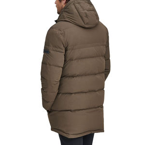 2026 Doudoune matelassée réversible zippée à col montant, épaisse, respirante, coupe-vent, manches longues, grande taille, coupe régulière - Product Image 2