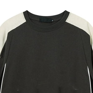 Streetwear T-shirt surdimensionné à manches courtes avec impression de logo personnalisé de haute qualité pour hommes, 100% coton à épaules tombantes - Product Image 3