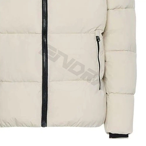 Chaqueta acolchada de invierno informal para hombre, tela de alta calidad, impermeable, con capucha, bolsillos personalizados con cremallera, nueva moda de talla grande - Product Image 6