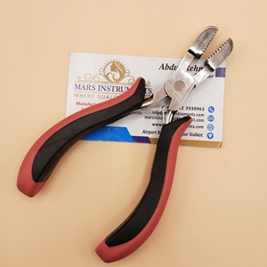 Pince Dentelée Droite en Acier Inoxydable pour Extensions de Cheveux Écrasement Fusion Colle Bond Outil d'Extension de Cheveux - Product Image 5