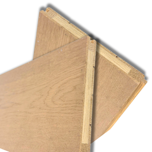 Suelo de madera de roble natural de 2 capas 15/3X127X450-1900 Instalación de clic Suelo de ingeniería para dormitorio Sala de estar Exterior - Product Image 3
