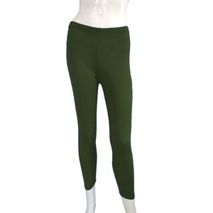 Wholesale Price Best Quality Solid Women's Mid Elastic Yoga Leggings Custom Design Stretchable <b>Tummy</b> <b>Control</b> Quick Dry - Product Image 4