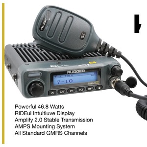 JUST LANDED Wrangler , JLU y Gladiator JT Kit de radio móvil GMRS bidireccional - Product Image 1