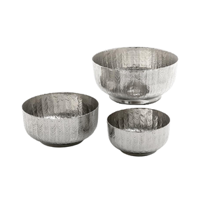 <b>Set</b> Of 2 Stainless Steel Dry Fruits Serving <b>Bowl</b> With Aluminium Stand Deluxe Quality <b>Dessert</b> Serving <b>Bowl</b> - Product Image 5