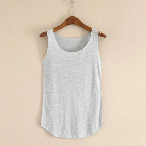 Venta al por mayor Crop Tops Para Mujeres Bulk Fitness Crop Tops Logotipo Personalizado 100% Algodón Popular Streetwear Crop Tops - Product Image 3
