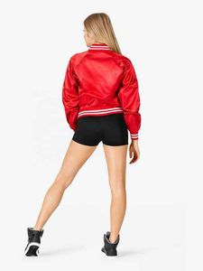 แจ็กเก็ตผู้หญิงผ้าซาตินซาตินพร้อมโลโก้ออกแบบได้ตามต้องการ - Product Image 6