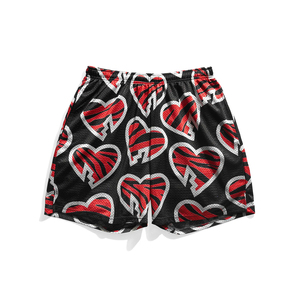 Custom Men's Summer Retro Mesh Shorts Breathable Quick-Dry Polyester High Quality XS-6XL Sizes <b>Elastic</b> Waist Sublimation Pattern - Product Image 1