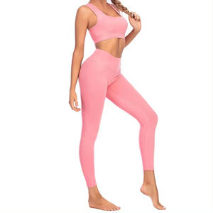 Leggings de sport sexy pour femmes, vêtements de sport, ensemble de yoga, vente en gros, logo personnalisé, marque privée, 2026 - Product Image 3