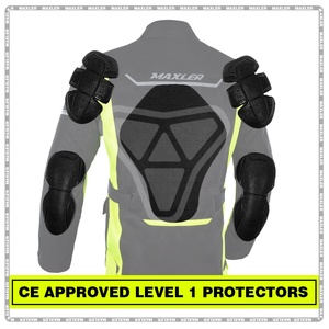 Veste en cuir pour moto, vêtements de moto pour homme, veste de moto imperméable pour course, veste en cuir pour moto - Product Image 4