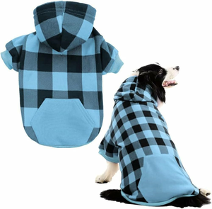 Luxury Branded Designer <b>Dog</b> Coat Classic Western Solid Winter <b>Dog</b> Hoodie Plaid Hooded Outdoor Summer Use Available Wholesale - Product Image 1
