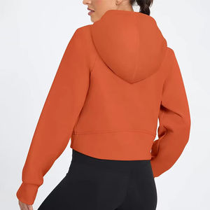 Sweat-shirt à col montant en maille gaufrée pour femme, taille plus, manches longues, nouvelle collection 2026, col montant, surdimensionné, chemise d'automne - Product Image 2