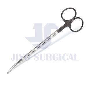 Tijeras T/C Metzenbaum, insertos curvos de carburo de tungsteno, instrumentos quirúrgicos de 18cm/Tijeras de disección de precisión quirúrgica - Product Image 2