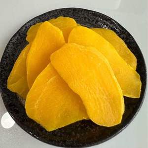 Mangue séchée douce biologique en vrac jaune naturel en tranches forme douce savoureuse FD fruits secs collation Vietnam vente en gros - Product Image 1