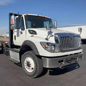 Camion plateau à double essieu de 22 pieds, modèle 2018, 7600, prêt à être expédié - 430 CV, boîte manuelle 10 vitesses, LIVRAISON PORTE À PORTE DANS LE MONDE ENTIER - Product Image 1