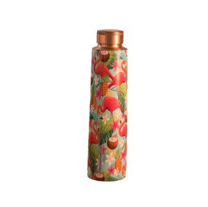 Demanding High Standard Drinkware Leak Proof <b>Copper</b> <b>Water</b> <b>Bottle</b> Available with Customized Sticker Print - Product Image 6