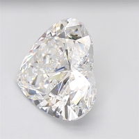 Diamant en forme de cœur de 5,04 carats, couleur D, clarté VS2, certifié IGI, CVD, pour la vente en gros de bijoux, bagues personnalisées