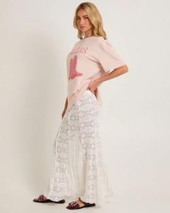 Camiseta de Manga Corta para Mujer, Holgada y Relajada, Estampada, de Secado Rápido, Transpirable y Ecológica, Estilo Urbano, para Verano - Product Image 4