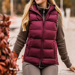 เสื้อกั๊กกันลมแขนกุดสำหรับผู้หญิง, เสื้อกั๊กสำหรับขี่ม้ากลางแจ้งเครื่องแต่งกายสำหรับขี่ม้าน้ำหนักเบาออกแบบได้ตามต้องการ - Product Image 6