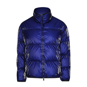 OEM-chaqueta clásica de algodón azul para hombre, chaleco de burbujas de moda coreana, de invierno, talla grande - Product Image 1