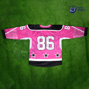 Jersey de Hockey sobre Hielo Deportivo de Poliéster Transpirable, Ligero, Duradero, de Alta Calidad, con Nombre y Número Personalizados, del Mejor Proveedor - Product Image 2