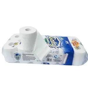 Milieuvriendelijk Toiletpapier 12 Rol Bamboe Toiletpapier Van Goede Kwaliteit Aanpassen Logo Van Vietnam Fabricage
