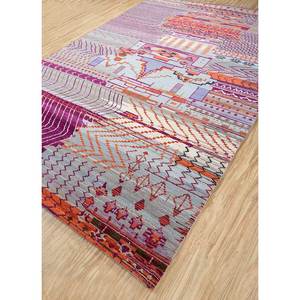 Alfombra Manchaha de Lana y Seda de Bambú Anudada a Mano con Patrón Geométrico para Uso Doméstico, Rectangular 9x12, para Sala de Estar o Pasillo, Les-1548 - Product Image 2