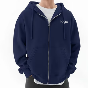 Sweat-shirts à capuche d'hiver de haute qualité OEM, 100% coton, 320g, broderie, impression numérique, service OEM - Product Image 6