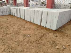 Azulejos de losa de mármol blanco moderno pulido 24 "x 24" suelo de hotel cocina baño Piedra Natural 12 "x 12" opción disponible - Product Image 5