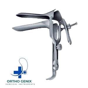 Spéculum vaginal manuel en acier inoxydable réutilisable certifié CE, de haute qualité, pour gynécologie, rétracteur des parois vaginales, Ortho Genix Hospital - Product Image 5