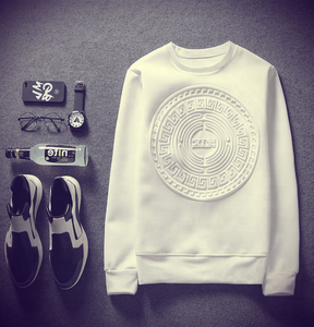 Sweats à capuche unisexes personnalisés 320 GSM Premium Sweatshirts Prix d'usine Vente en gros Sweats à capuche lourds chauds et confortables - Product Image 3