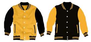 Nouvelle arrivée 100% authentique laine Chenille broderie Varsity Letterman Patch doux bas prix vestes d'hiver pour hommes et femmes - Product Image 4