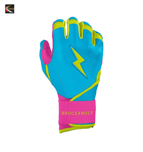 High Quality BRUCE BOLT Style Batting Long Cuffs Gloves for Baseball Premium Cabretta Leather - Product Image 3