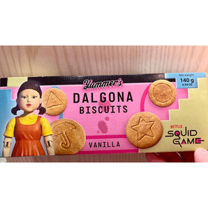 Yummers dalgona Candy biscuit 140g บิสกิตใหม่เหมาะสำหรับเกมกลางคืน - Product Image 1
