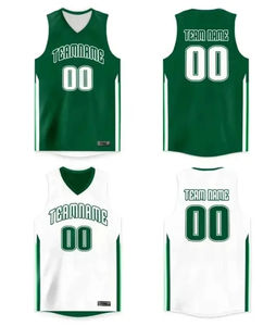 Maillot de basket-ball en polyester personnalisé pour hommes, couture de haute qualité, vêtements de sport coupe régulière, logo personnalisable, nouvel arrivage - Product Image 6