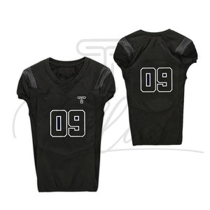 Uniforme de Fútbol Americano, Jersey Transpirable Estampado de Manga Corta, Personalizable, Unisex para Adultos - Product Image 3